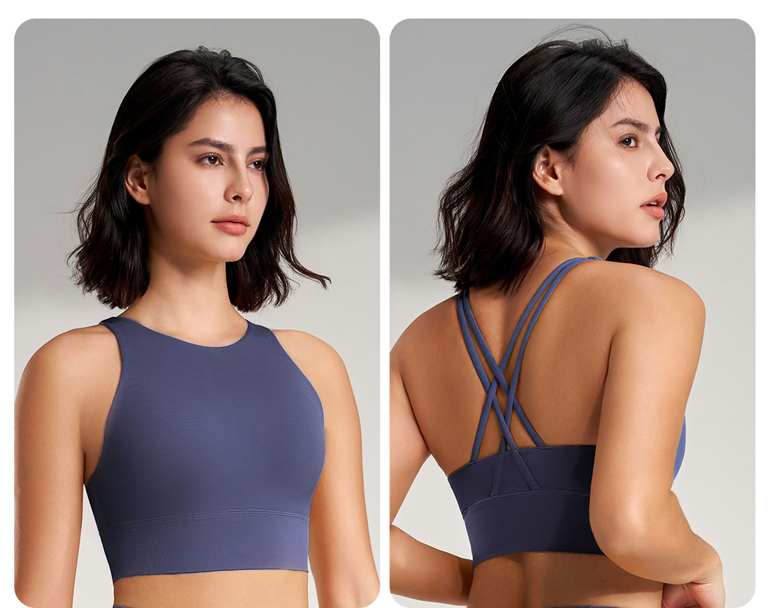KAVOMAZ classic sports bra back view color 2